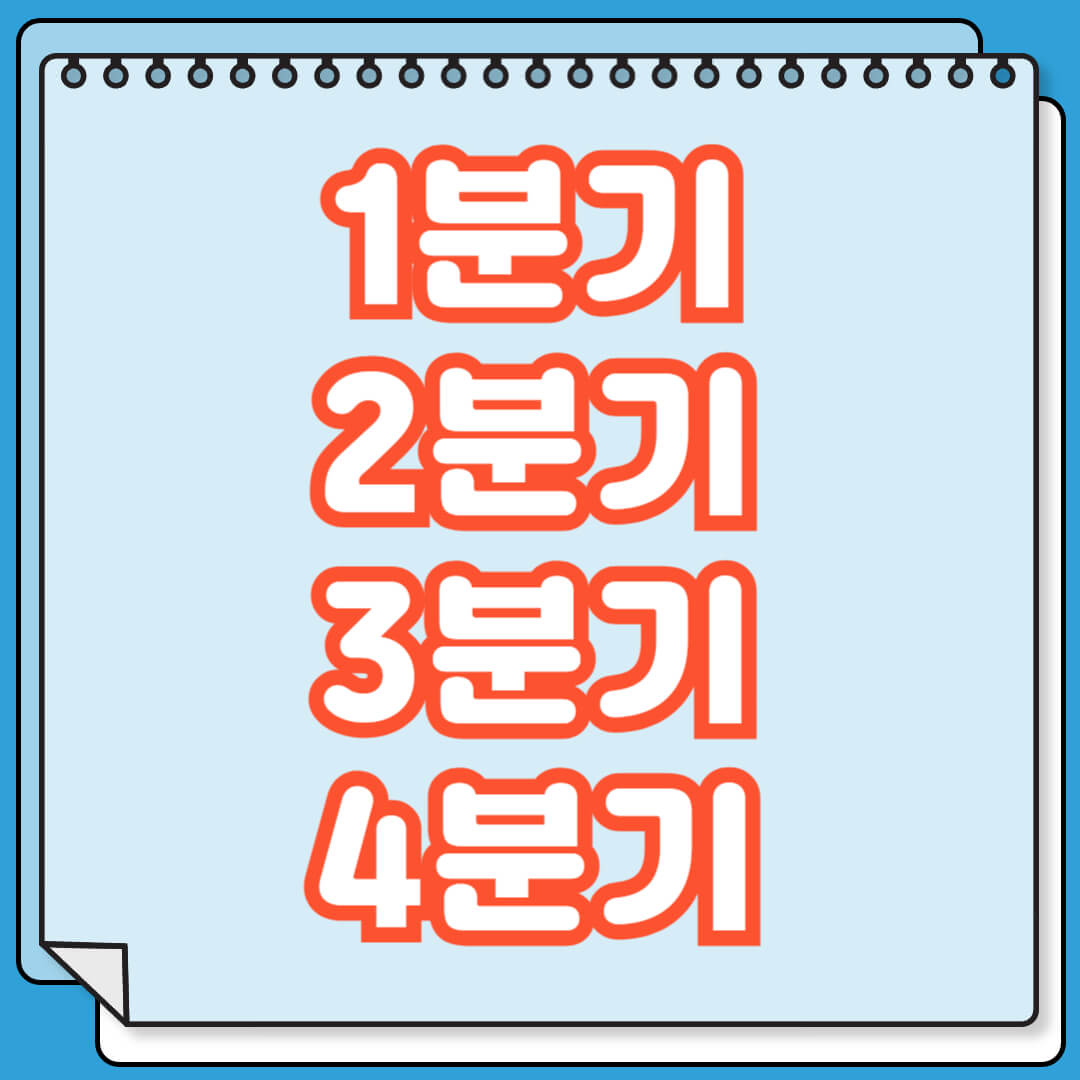 1분기 2분기 3분기 4분기 뜻, 단순한 달력 그 이상의 의미